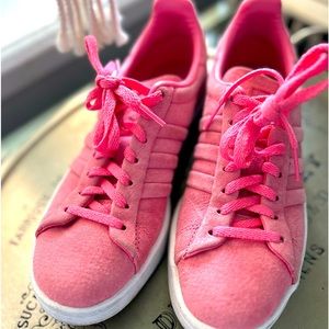 Cute Adidas Barbie core Campus sneakers.